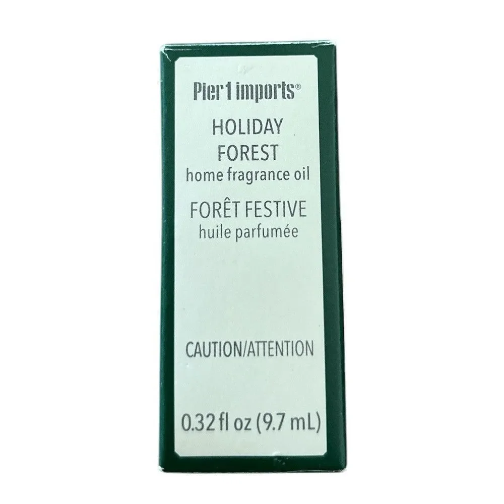 Pier 1 One Imports HOLIDAY FOREST Home Fragrance Oil‎ 0.32 oz New Discontinued